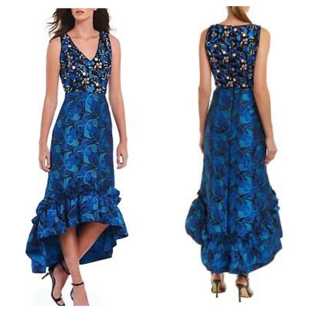 Belle Badgley Mischka Sandrine Embroidered Dress!